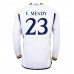 Real Madrid Ferland Mendy #23 Hemma matchtröja 2023-24 Långärmad Billigt